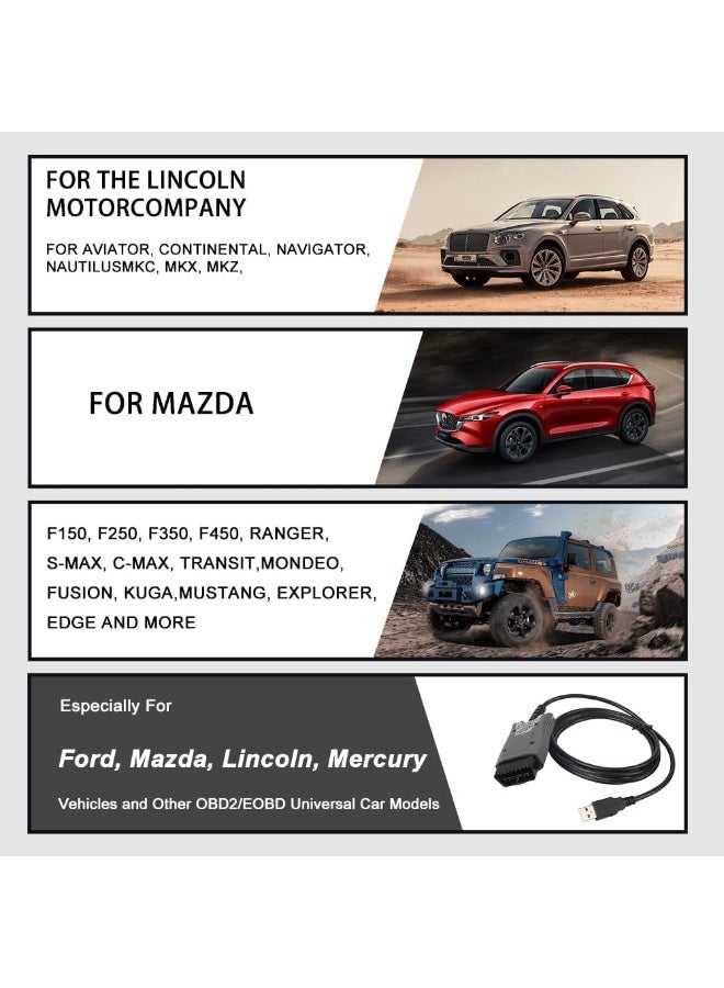 Vgate vLinker FS USB OBD2 Car Diagnostic Tool for FORS-can HS/MS-CAN OBD2 Automotive Scanner - Image 3