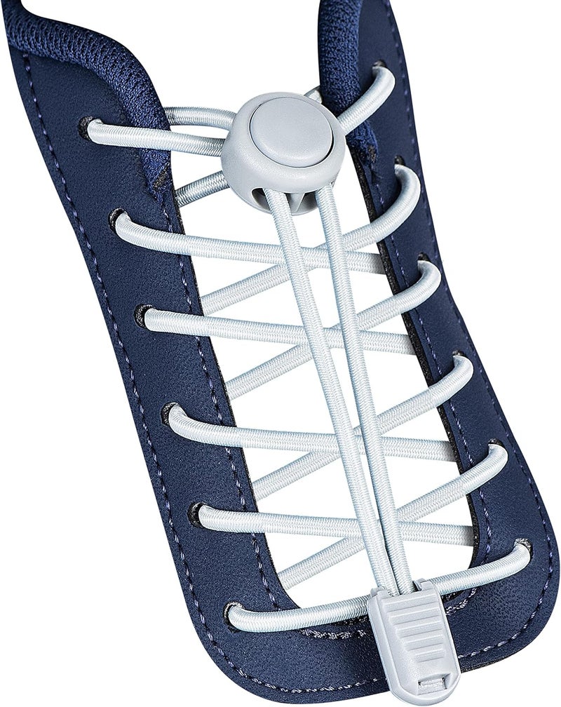 iLiveX No Tie Shoelaces - Elastic Shoe Laces - Lock Shoelaces for Sneakers - One Size Fits All for Adults and Kids - Image 1