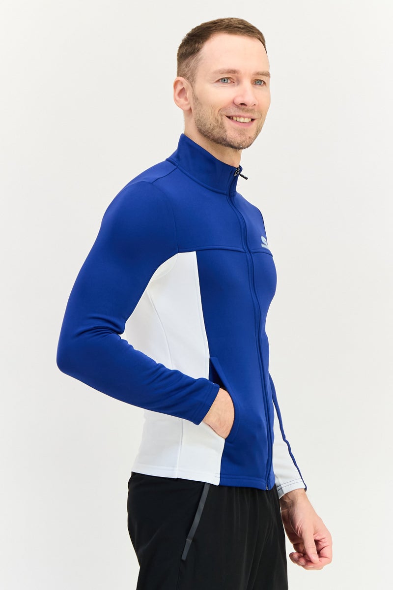 SKECHERS Men Sportswear Fit Long Sleeve Training Sweatshirt, Multicolor - Image 2