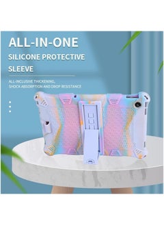 General Silicone Case Compatible with Lenovo Tab M10 3rd Gen 10.1 inch (TB-328FU/TB-328XU), Slim Lightweight Folding Stand Cover, Soft Protective Cover with Strap & Stylus Pen  - Image 2