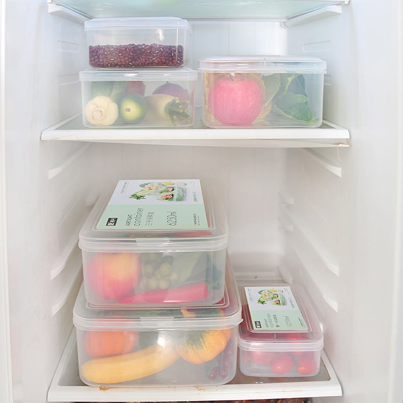 Revitalizing Plastic Transparent Fresh-Keeping Box Large Capacity Multi-Purpose Refrigerator Fresh-Keeping Storage Box Kitchen Storage Factory - Image 3