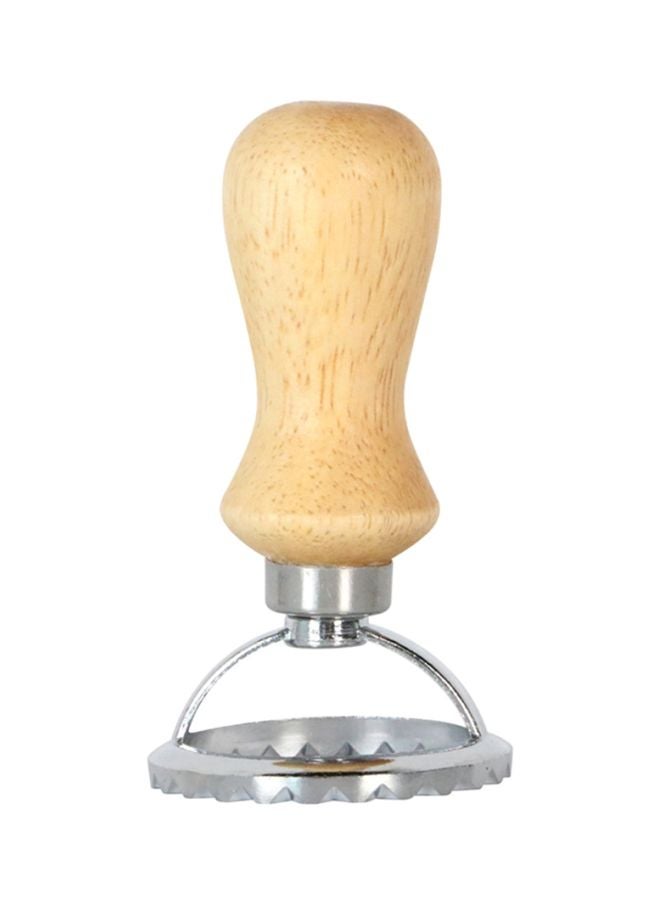 Loquat Biscuit Cutter Mould Beige/Silver 6.3x10.2x6.3cm