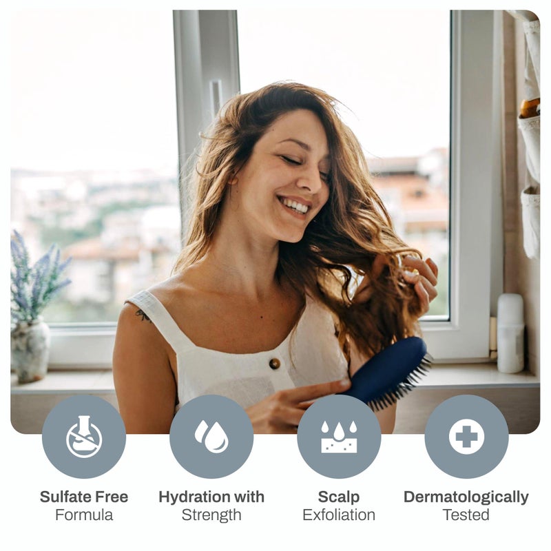 Foltene Anti Dandruff Shampoo for Men & Women â€“ Dry Scalp Shampoo for Itchy & Oily Scalp â€“ Dandruff Treatment with Piroctone Olamine & Salicylic Acid â€“ Sulfate-Free formula â€“ 6.76 fl oz - Image 3