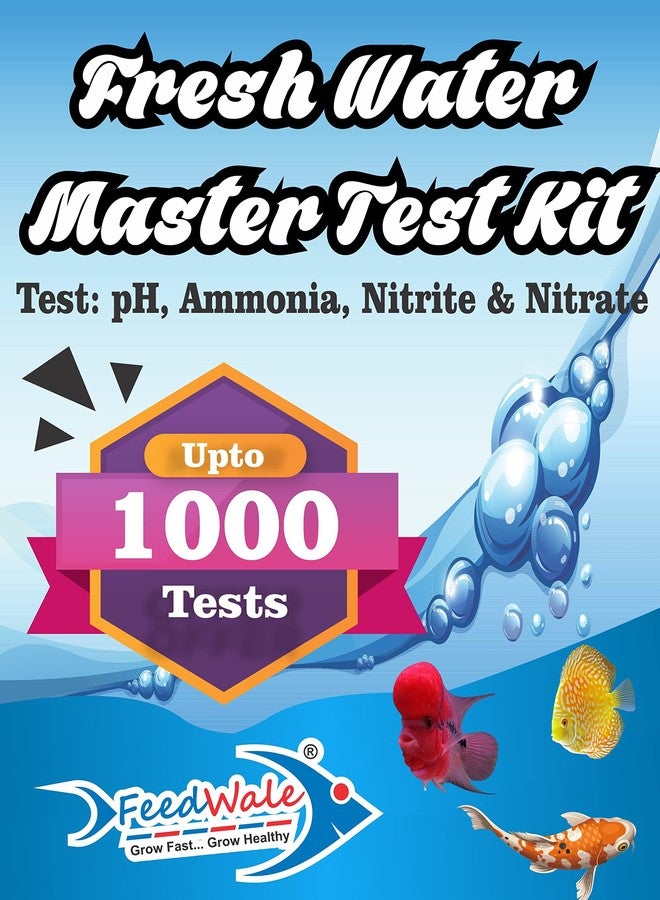 FeedWale Fresh Water Master Test Kit (1000 Test) - Image 3