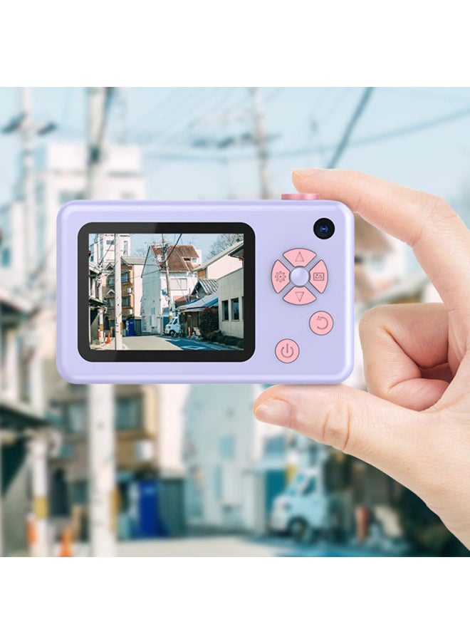 Generic 8K Ultra High Definition 2.4 Inch Large Screen Front And Rear 8000W Dual Camera Children's Camera Digital Camera Video Camera Toy-Body Color:16G Brand Memory Card Reader  - Image 3