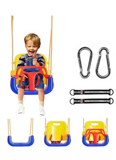 3 in 1 Toddler Swing,Detachable Swing Seat High Back Swing Set, Easy to Assemble and Store, Suitable for Aged 6 Months to 12 Years Old Outdoor Indoor - pzsku/Z8E60DEC0DF6383C9F32BZ/45/_/1722580731/779c3222-446c-40e1-a4d6-a79b7e9b1b8f