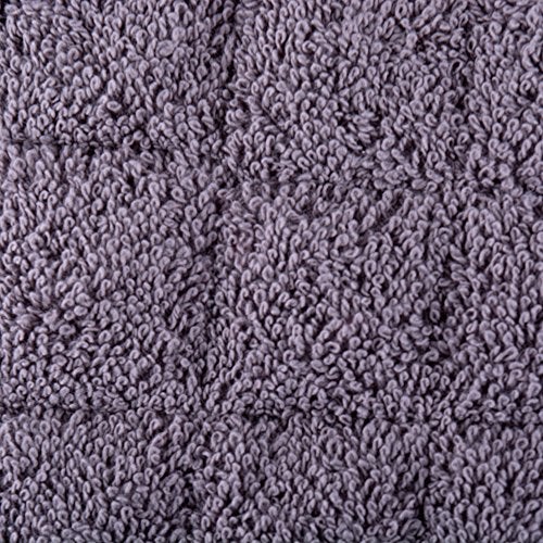 DII Basic Terry Collection Quilted 100% Cotton, Pan Handle, Gray, 3 Piece - Image 3