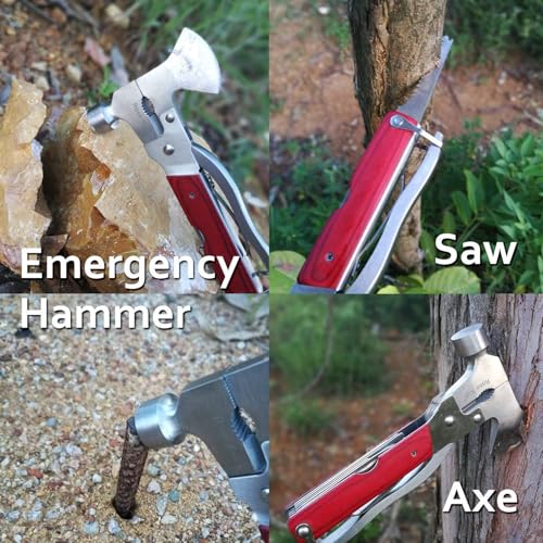 SHB Stainless Steel Multipurpose Tool Kit | Portable, Heavy-Duty | Lightweight & Durable Pocket Multi-Tool Kit for Home, Office, Outdoor, and Everyday Use - Image 4