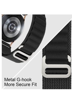 Generic 20mm Stretch Nylon Metal Alpine Loop Woven Strap ForAmazfit Bip 3 / Bip 3 Pro - Green  - Image 3