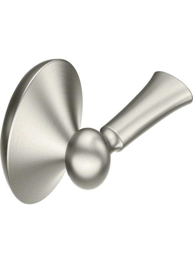 Moen Wynford Brushed Nickel 3" Brass Decorative Toilet Tank Flush Lever, YB5201BN - Image 1