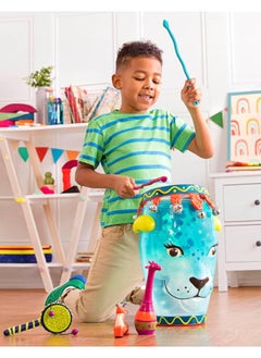B. Toys JUNGLE DRUM W/ INSTRUMENTS  - Image 1