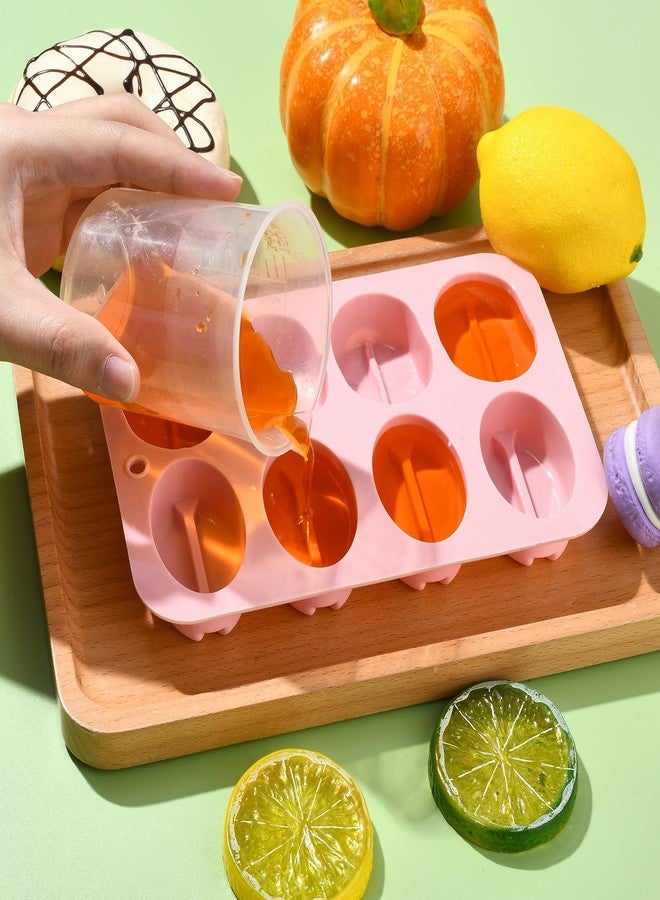 Ipotkitt 2pcs Pink Coffee Bean Silicone Chocolate Molds Silicone Candy Molds Cafe Theme Baking Cake Molds for DIY Party Cookie Cupcake Ice Block Making - Image 5