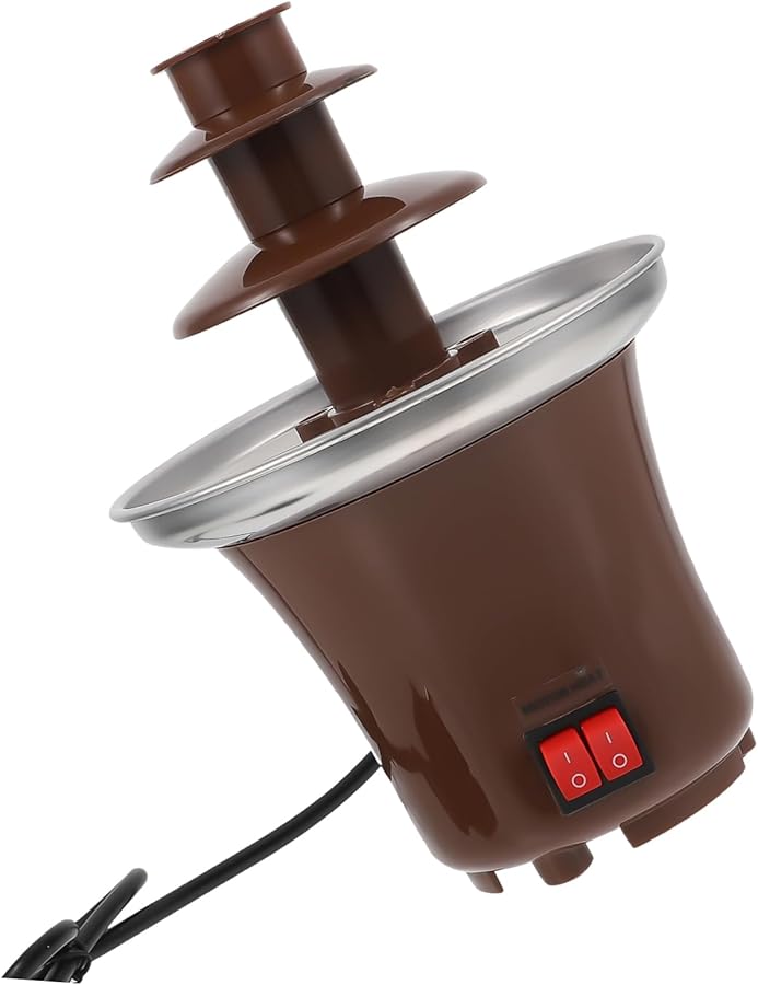 TIDTALEO 3 Tier Chocolate Fountain Machine Electric Heater for Fondue Parties Weddings Celebrations - Image 1