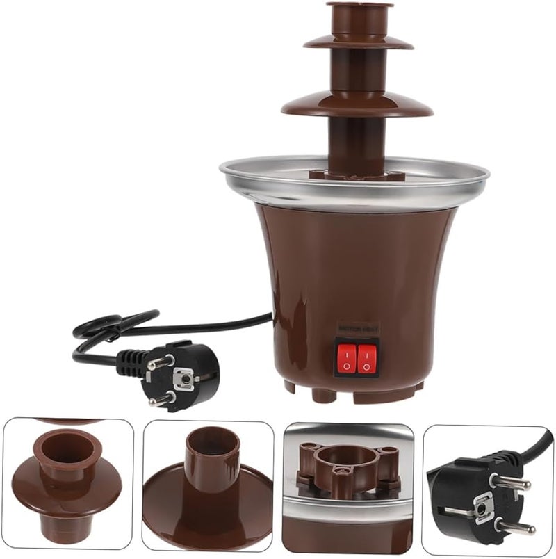 TIDTALEO 3 Tier Chocolate Fountain Machine Electric Heater for Fondue Parties Weddings Celebrations - Image 4