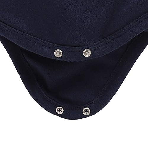 EIO New Born Baby Multi-Color Cotton Sleep Suit Romper Body Jumpsuti Body Suit for Boys and Girls Set of 3 (6-9 Months, Black) - Image 4
