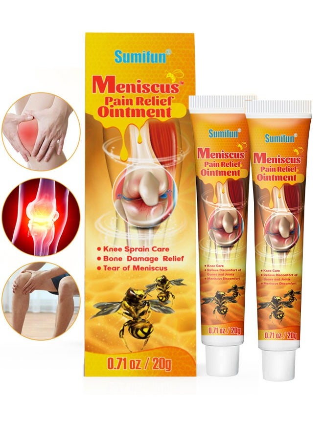 Sumifun - Bee Venom Professional Treatment Gel  Bee Venom Gel  Bee Venom Serum Bee Venom Cream New Zealand polis Professional Treatment Gel Maintain Healthy Joints（2pcs） - Image 1