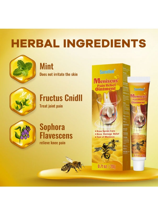 Sumifun - Bee Venom Professional Treatment Gel  Bee Venom Gel  Bee Venom Serum Bee Venom Cream New Zealand polis Professional Treatment Gel Maintain Healthy Joints（2pcs） - Image 1