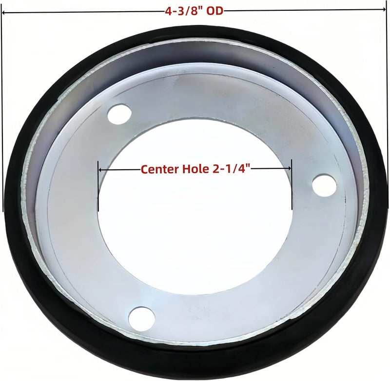 fascinatte 1501435MA 313883 53830 Drive Friction Disc for 03248300 03240700 Ariens John Deere Murray some Snow thrower Snow Blower - Image 3