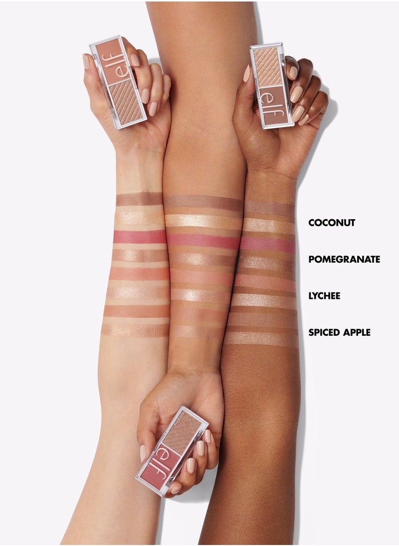 elf - Bite Size Face Duo Lychee Matte & Shimmer - Image 1