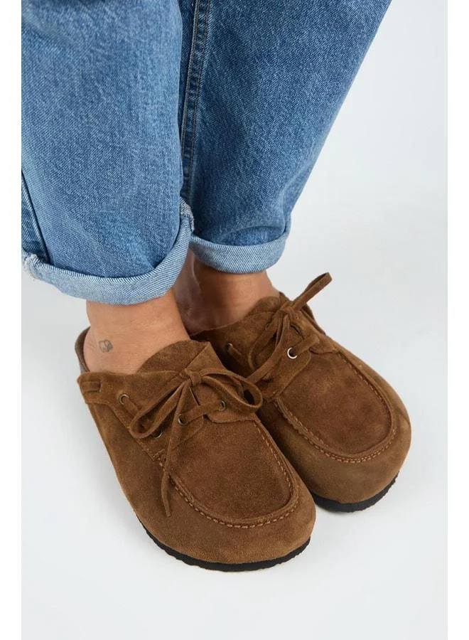 Manijero  Karis Women's Genuine Leather Laced Sabo Taba Slippers. for Women | Best Price UAE