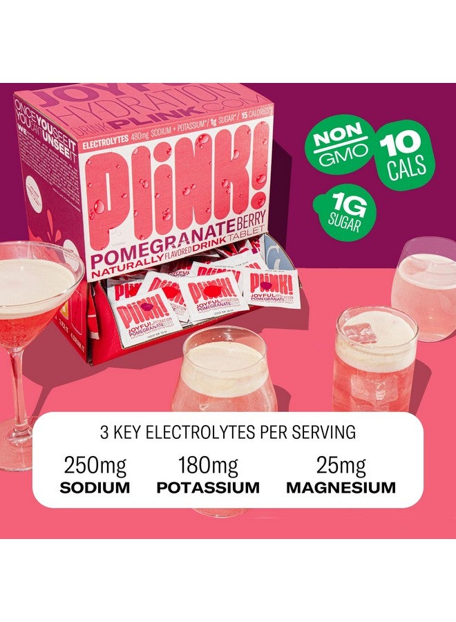 Plink! Fizzy Electrolyte Drink Tablets for Daily Hydration - 12ct Electrolyte Tablets + Sodium, Potassium, Magnesium, Low-Calorie, Low-Sugar Keto Electrolytes Powder Hydration Packets Water Flavoring - Image 2