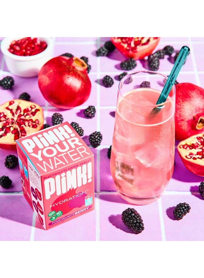 Plink! Fizzy Electrolyte Drink Tablets for Daily Hydration - 12ct Electrolyte Tablets + Sodium, Potassium, Magnesium, Low-Calorie, Low-Sugar Keto Electrolytes Powder Hydration Packets Water Flavoring - Image 3