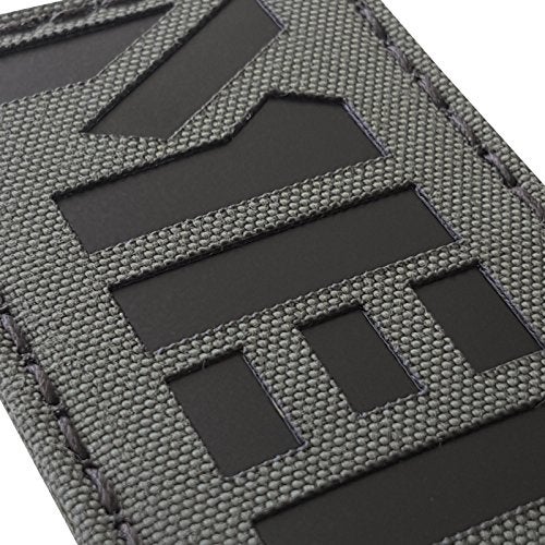 Tactical Freaky MED Medic EMS Infrared IR Lasercut Patch (Ranger Green) - Image 3
