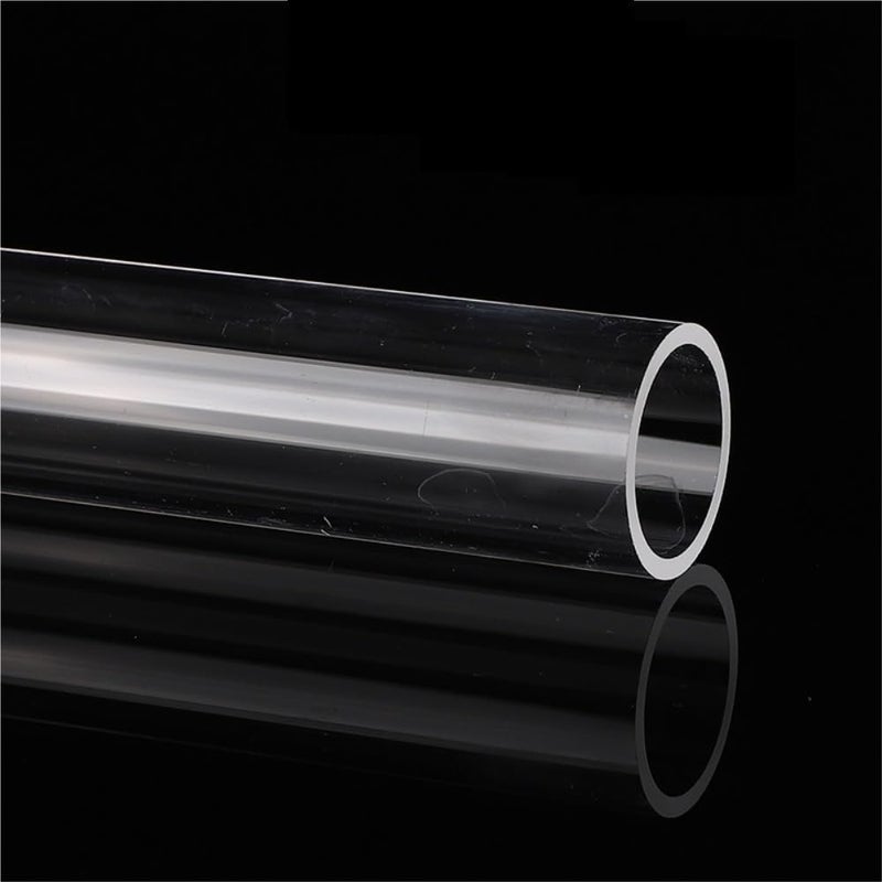 Acrylic Pipe Rigid Quartz Glass Tube High Temperature Resistant 150mm 200mm 250mm 300mm Outer Diameter 12mm(12mm*200mm) - Image 3