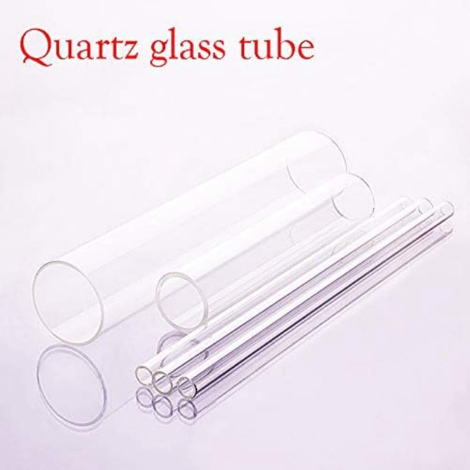 Acrylic Pipe Rigid Quartz Glass Tube High Temperature Resistant 150mm 200mm 250mm 300mm Outer Diameter 12mm(12mm*200mm) - Image 2