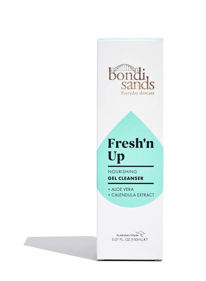 بوندي ساندز غسول جل فريش إن أب معزز بالسيراميدات مناسب للبشرة الحساسة نباتي وخالي من القسوة 100 مل 3.38 أونصة سائلة - Image 3