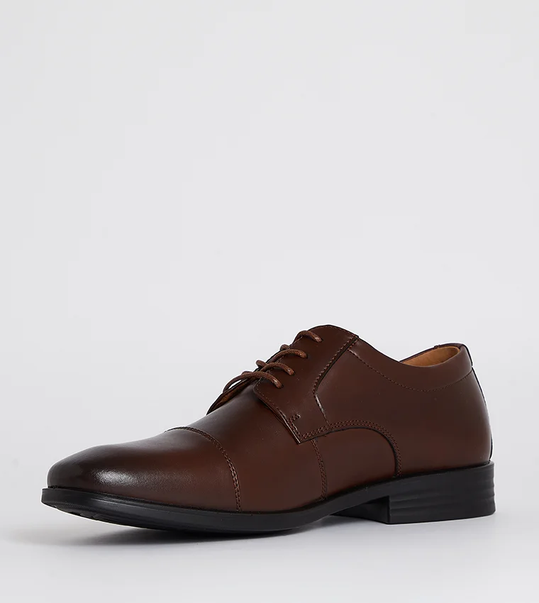 Hush Puppies  Hush Puppies Men's Dark Brown Shoes for Men | Best Price UAE