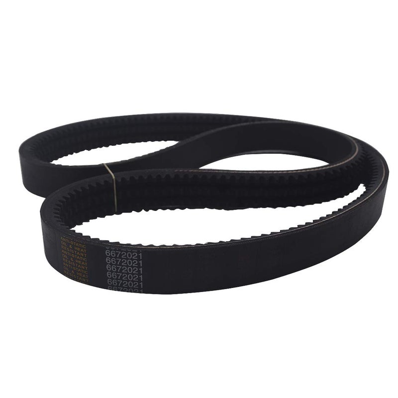 AIPICO Drive Pump Belt Replacement for Bobcat Skid Steer 753, 763, 773 & Excavator 430, 435 - Serpentine Belt - Rubber Material - Image 1