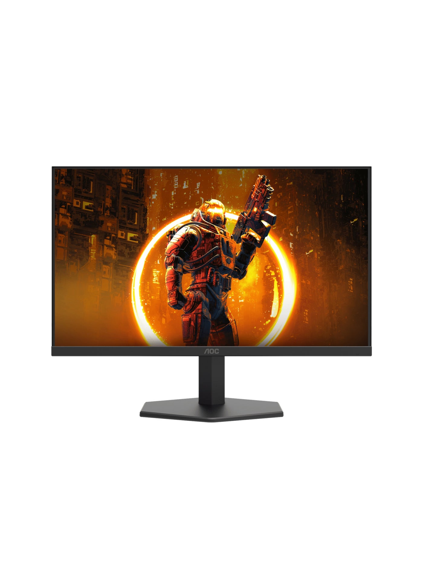 24G11ZE 23.8" Full HD Gaming Monitor, 240Hz, 0.3ms Response, Fast IPS, HDR10, AMD FreeSync, Frameless Design, Low Input Lag, Flicker-Free, Shadow Control, Game Color, Motion Blur Reduction, G-Menu black