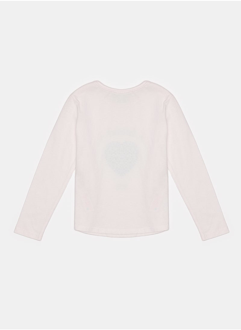 Okaidi - White T-Shirt for Girls - Image 1