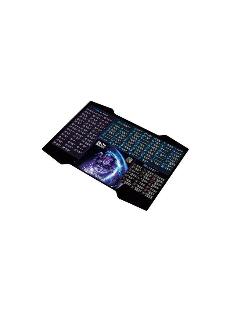 MoYu CFOP Speed Cubing Mat Medium – Protective Training Mat for Speed Cubes & Timers - Image 1