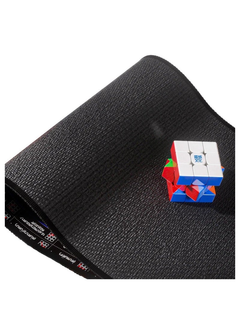 MoYu CFOP Speed Cubing Mat Medium – Protective Training Mat for Speed Cubes & Timers - Image 2