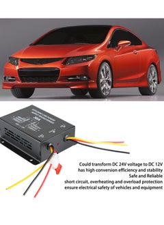 ماركة غير محددة سيارة تيار مستمر إلى تيار مستمر محول فرق الجهد DC20-30V إلى DC12V 30A محول تنحى منظم محول  - Image 2
