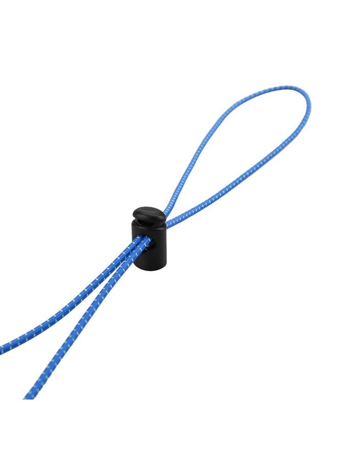 Oumers Bungee Goggle Strap Kit(4 Pack) Adjustable Replacement Swimming Goggle Straps With Cord Lock Clamp For Swim Goggles Anti Fog Racing Kids Goggles ; Durable One Size Fits All - Image 4