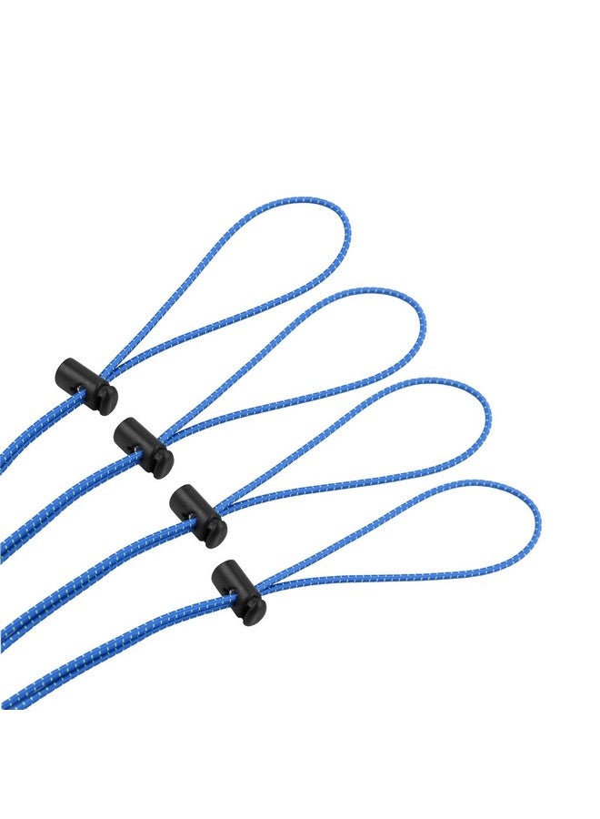 Oumers Bungee Goggle Strap Kit(4 Pack) Adjustable Replacement Swimming Goggle Straps With Cord Lock Clamp For Swim Goggles Anti Fog Racing Kids Goggles ; Durable One Size Fits All - Image 1