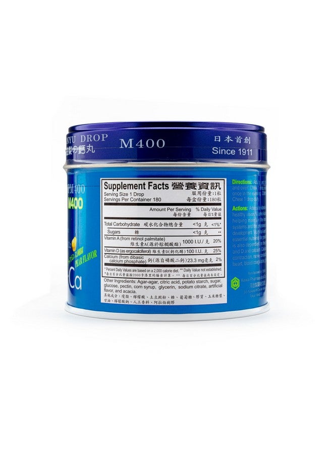 Kawai Kanyu Vitamin A+D+Calcium Drop M400 (Pear Falvor)  - Image 2