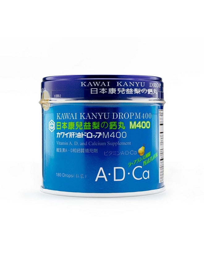 Kawai Kanyu Vitamin A+D+Calcium Drop M400 (Pear Falvor)  - Image 1