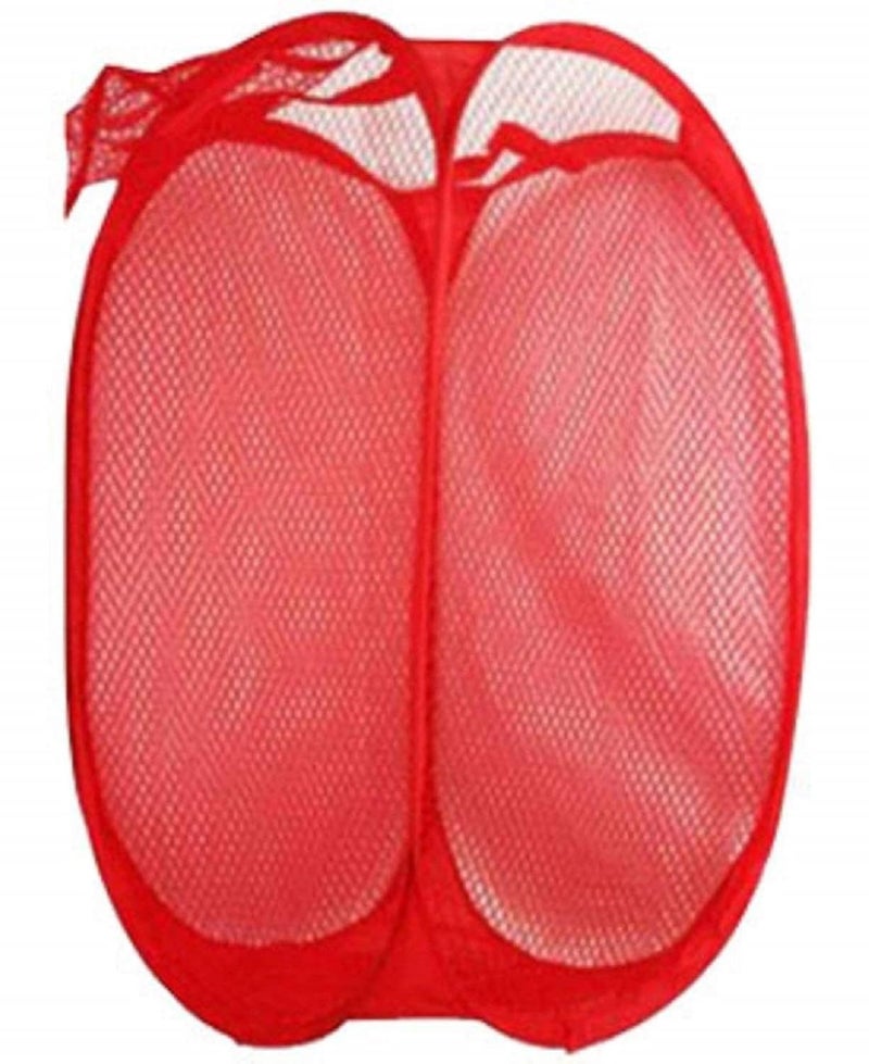 Kuber Industries Nylon Mesh Laundry Basket Colour and Print Might Vary According to Availibility Kubl1223 Blue - Image 4