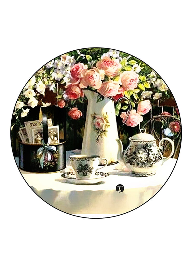 RKN Vintage Art Printed Mouse Pad Multicolour