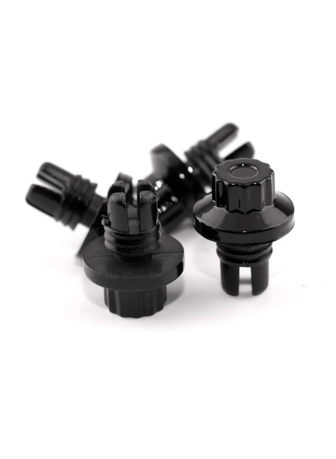 RTRHINOTUNING Wheel Rivets Nuts Set of 50 for 7.8mm/0.31in Hole Replacement Rivets ABS Plastic Black - Image 5