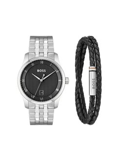 HUGO BOSS HUGO BOSS WATCH ROUND ANALOG MEN'S BLACK CASE WATCH - 1570177  - Image 1