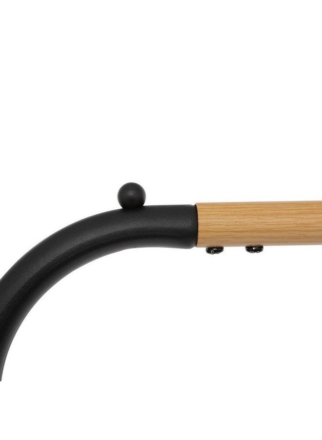 Five Simply Smart Artemis Double Rod Garment Rack Black and Brown 150 x 50 x 80 cm 160461 - Image 2