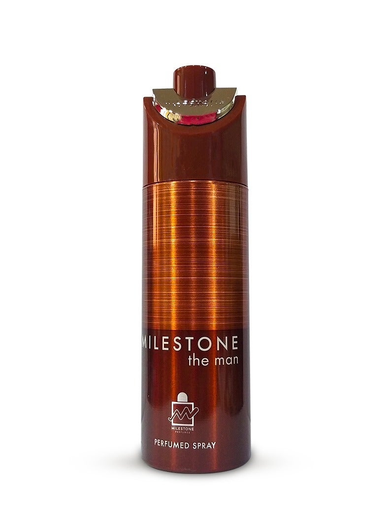 Milestone The Man Perfumed Spray For Men 200ml - Image 1