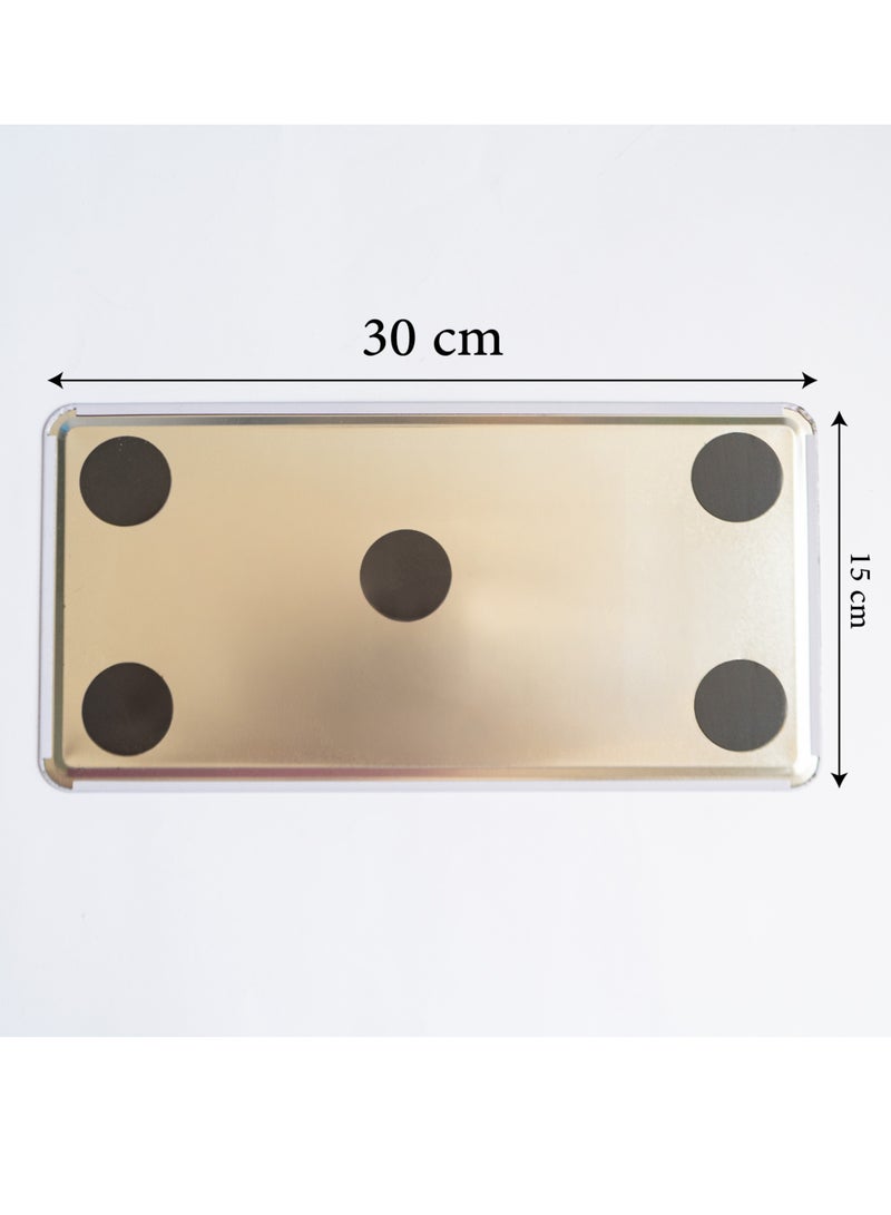 971ميديا لافتة معدنية مكتوب عليها أحب عمان للمنزل والمطبخ والمقاهي والجدران - Image 2