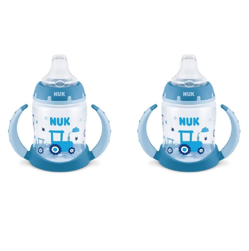 NUK Learner Cup Sea Creatures -Boys ,5-Ounce (2 Count) - Image 1