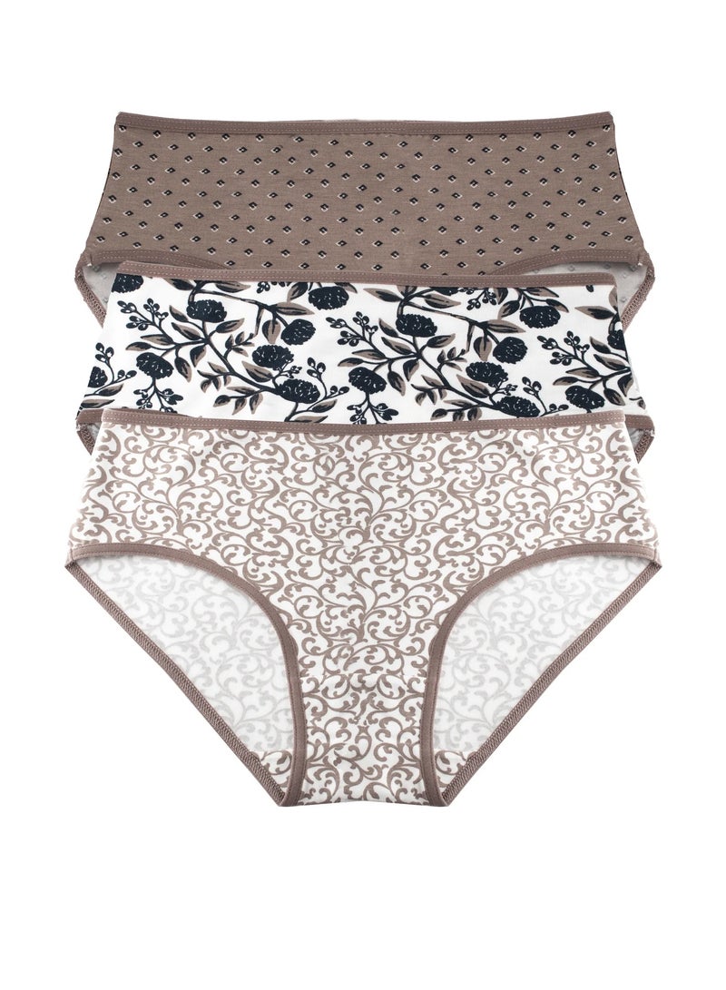 Milk Pack of 3 Classic Sensation Underwear for Women - Image 3